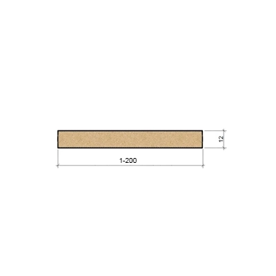 Щит МДФ 2070x(1-200)x12 (1 шт.)